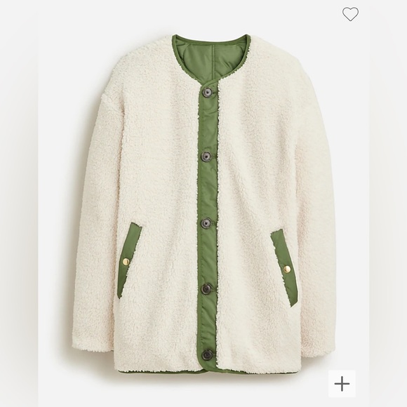 NWT J.CREW Reversible puffer jacket with PrimaLoft® - Picture 3 of 4